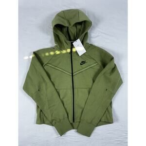 Nike Sportswear Tech Fleece Full-Zip Hoodie Mens Small Alligator CW4298-334